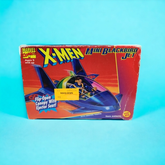 Vintage X-Men Mini Blackbird Jet Toy - Picture 4 of 4